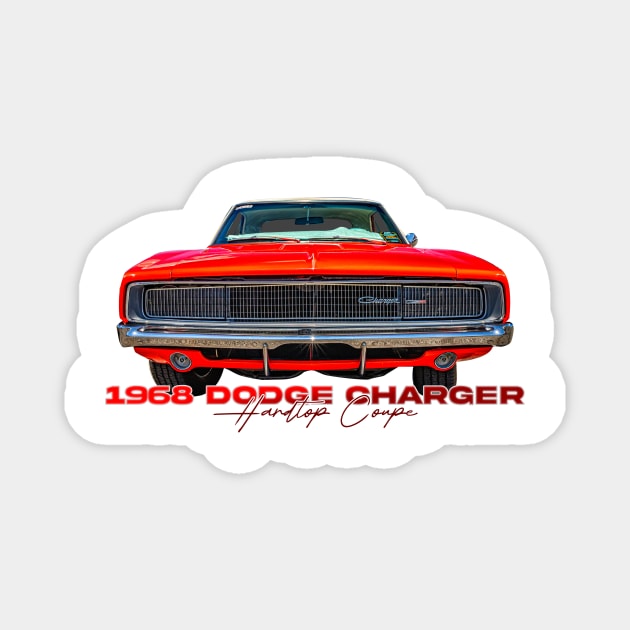 1968 Dodge Charger Hardtop Coupe Magnet by Gestalt Imagery