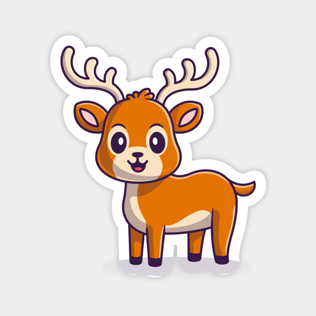 Cute Deer Magnet by Catalyst Labs