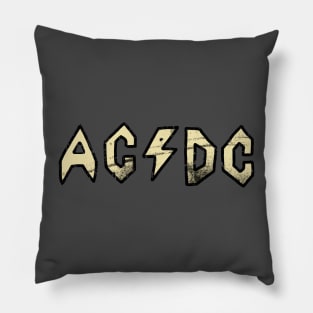 Butt-Head AC/DC Distressed - Cream Pillow