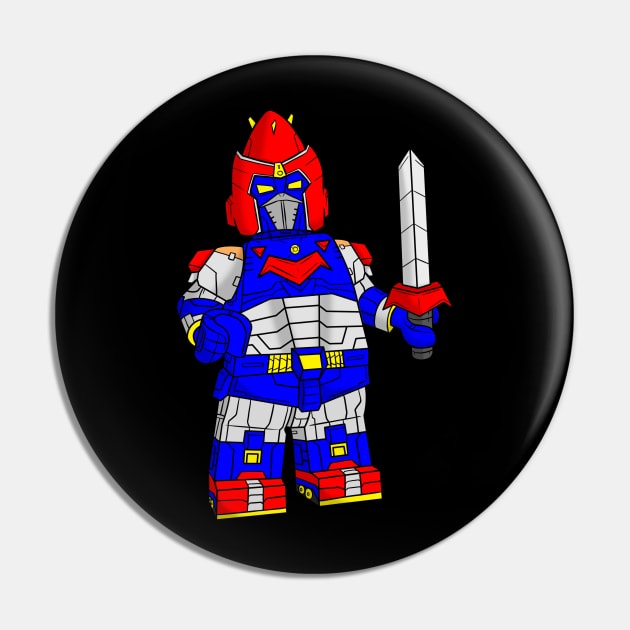 Voltes V Legacy Lego Edition Pin by Rjay21