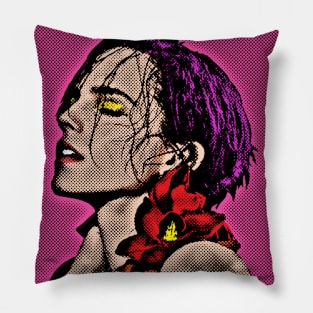 Emma Watson Andy Warhol Pop Art Pillow