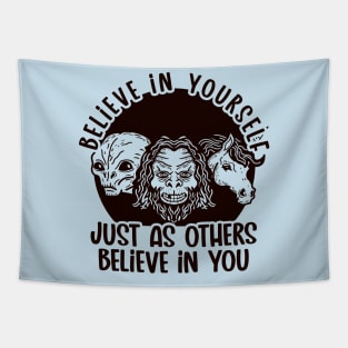 Believe Yourself (Dark) Tapestry