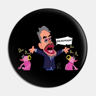 Jordan Peterson Puppet Phenomenon Pin