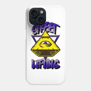 STREETLIFTING - pyramid graphic Phone Case