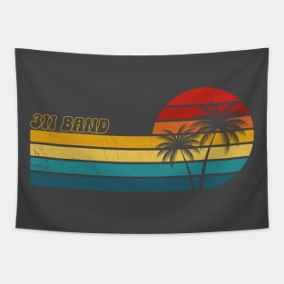 311 \\\ sunset retro Tapestry