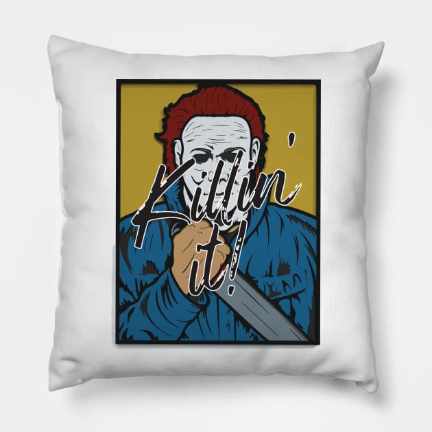 Killin It Pillow by aidreamscapes