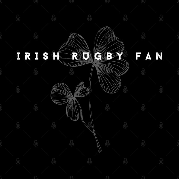 Minimalist Rugby #002 - Ireland Rugby Fan by SYDL