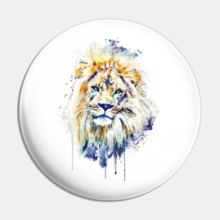 Handsome Lion Head Pin