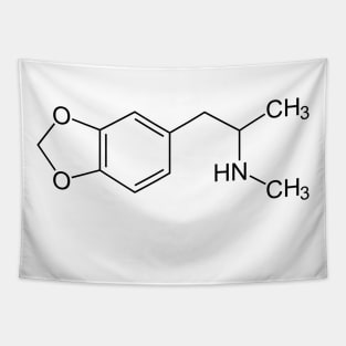 MDMA XTC Chemistry Tapestry