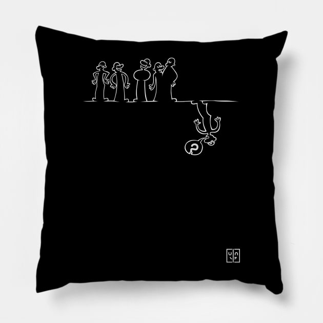 Parallel World Pillow by BITICOL