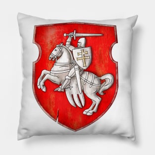 Belarus old coat of arms Pillow