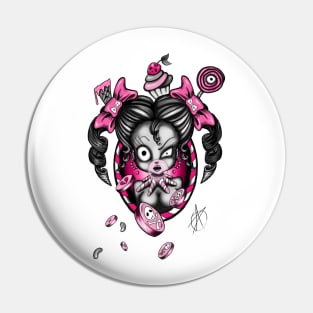 Toxic Candy Girl Pin