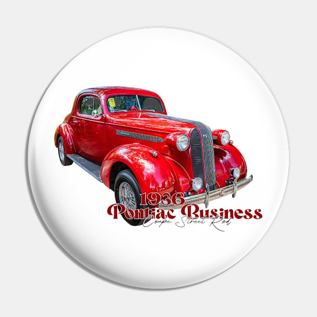 1936 Pontiac Business Coupe Street Rod Pin by Gestalt Imagery