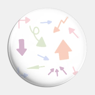 Pastel arrows set Pin