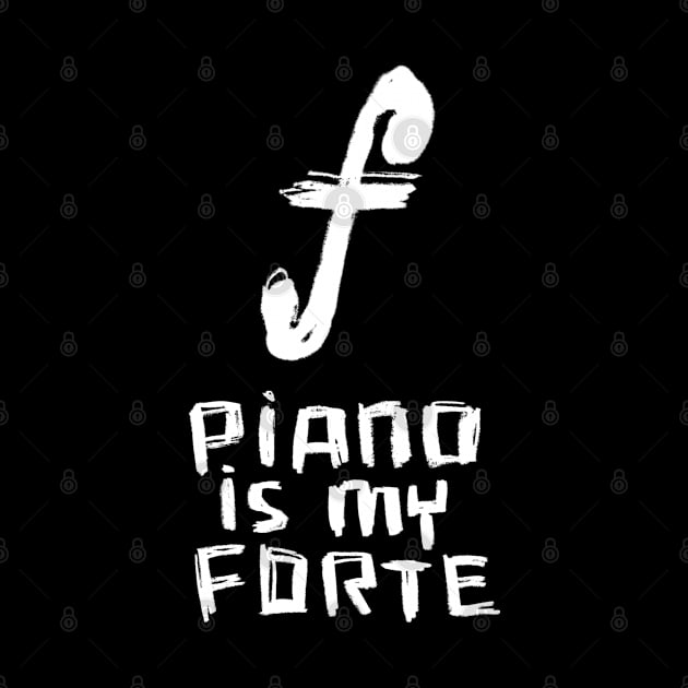 Piano Is My Forte by badlydrawnbabe