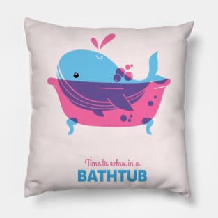 Time To Relax In A Bath Pillow