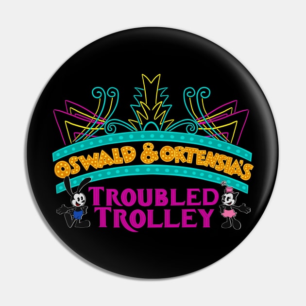 Oswald & Ortensia’s Troubled Trolley Pin by leiacat