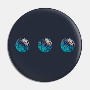 3 Rocky Planets Pin