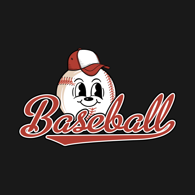 Baseball and cartoons by My Happy-Design