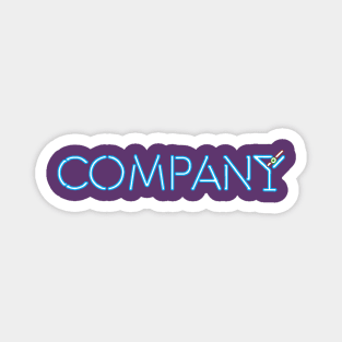 Company Broadway Neon Sign Magnet