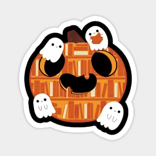 Pumpkin Library Magnet