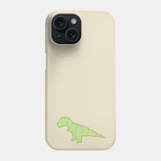 Origami T-Rex Phone Case