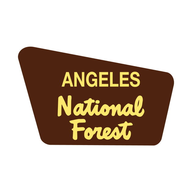 Angeles National Forest sign by nylebuss