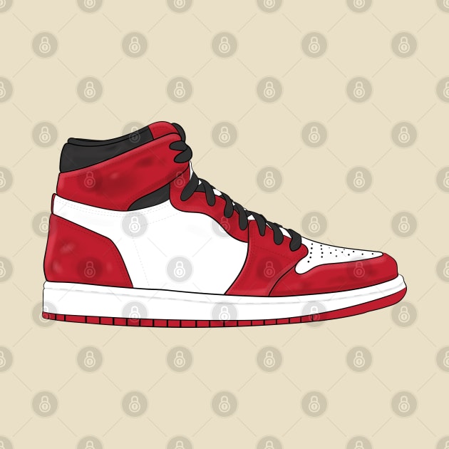 Air Jordan I (1) - Chicago by WalkDesigns