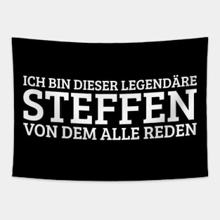 Steffen Funny Saying Birthday First Name Tapestry