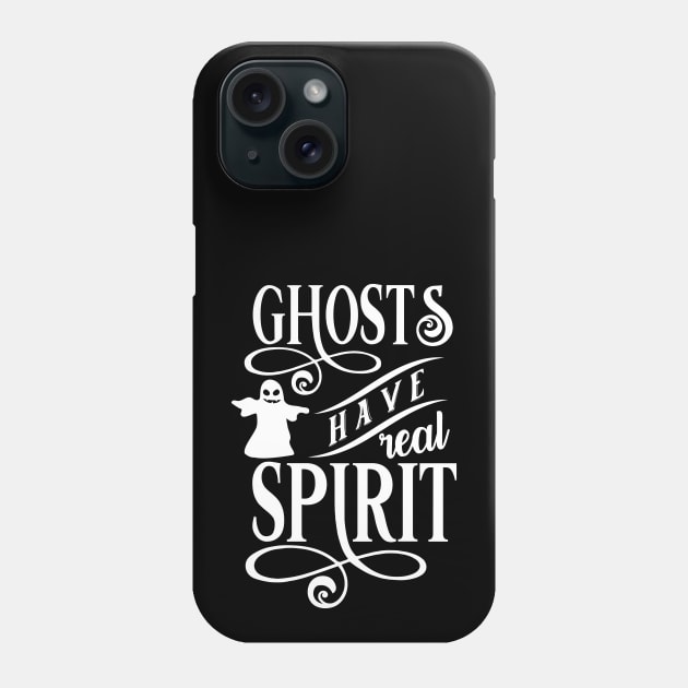Ghosts Gave Real Spirit Phone Case by Eric Okore
