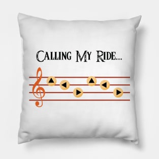 Calling My Ride Variant 2 Pillow