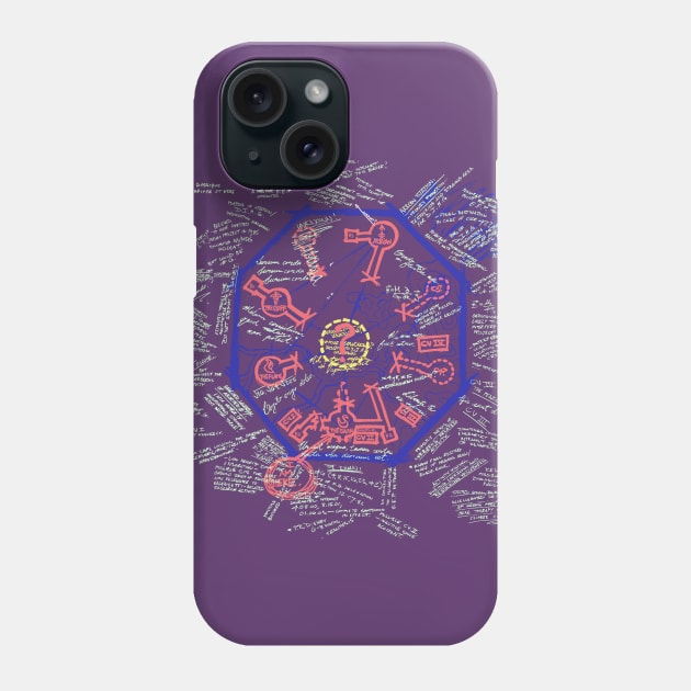 Blast Door Map Phone Case by cunningmunki