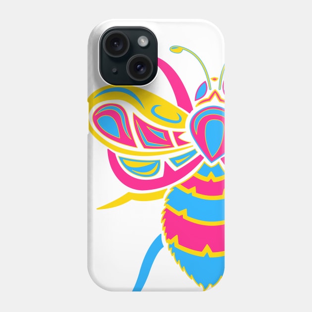 Pansexual Aamoo (Bee) Phone Case by KendraHowland.Art.Scroll