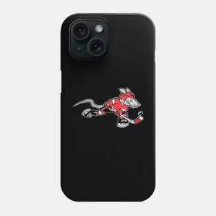 Rink Rat Ice Hockey Rats Logo Phone Case