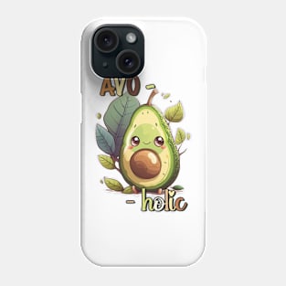 Avo-mania: Embracing the Kawaii Avocado Craze Phone Case