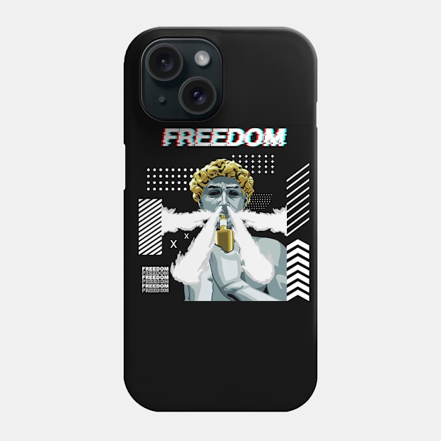 FREEDOM STREETWEAR Phone Case by gungsan