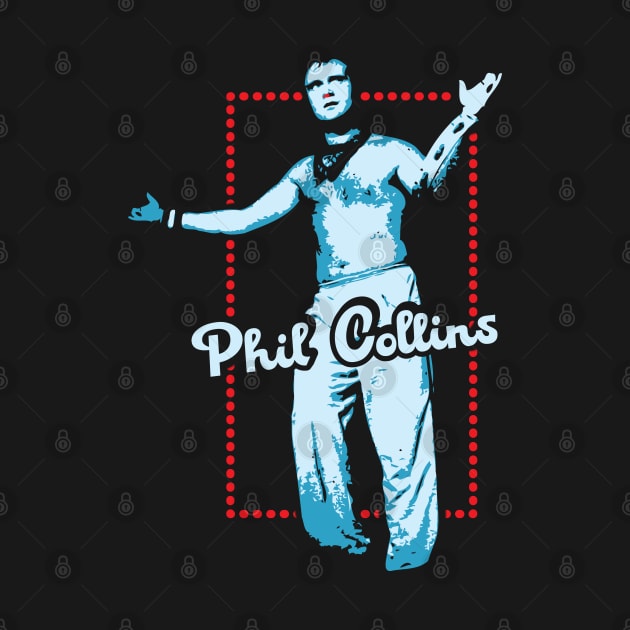 Phil Collins / Retro 80s Fan Art by Trendsdk