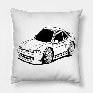 Baby car integra black pirnt Pillow