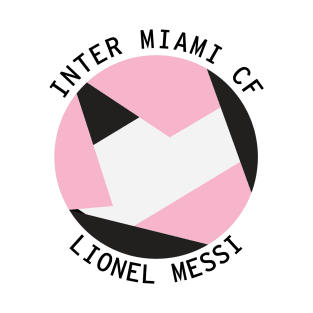 Lionel Messi Miami Soccer Ball T-Shirt