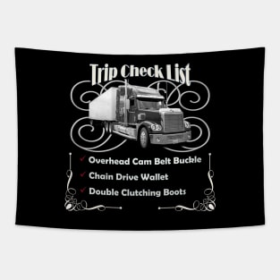 Trucker Humor Expanded Design Tapestry