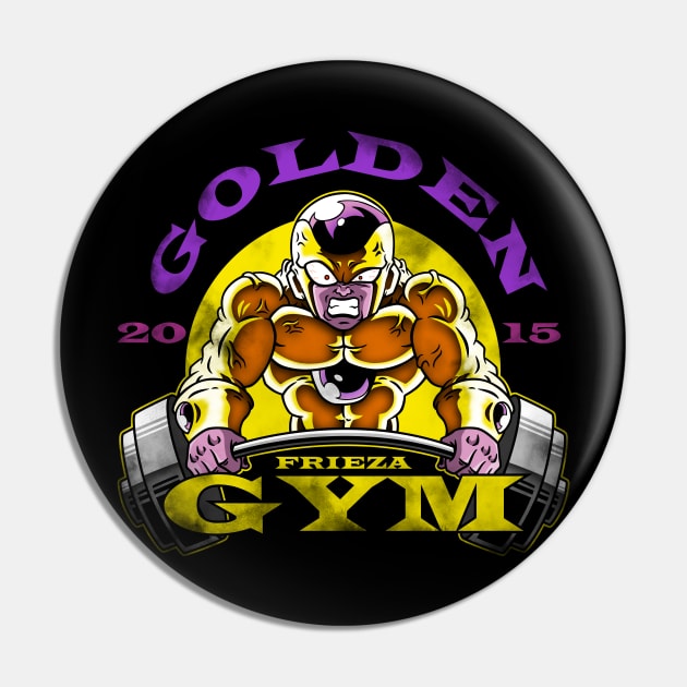 Golden Emperor Gym Pin by Barbadifuoco