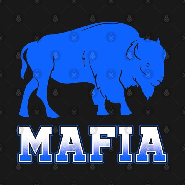 Mafia Blue Football by Cooldruck