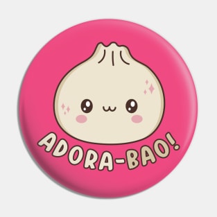 Adora-Bao Cute Kawaii Bao Dumpling Pun Pin