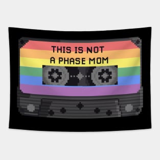 this is not a phase mom(vintage pixel art design) Tapestry