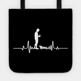 Heartbeat EKG RC Car Heartbeat Love Tote