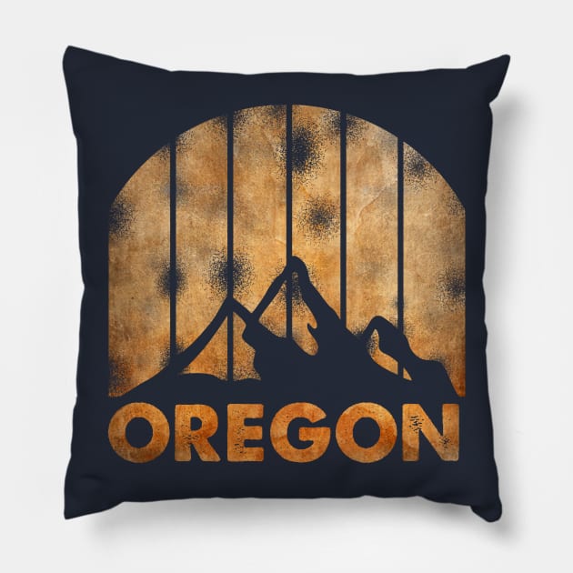 Oregon gold Pillow by Tekad Rasa