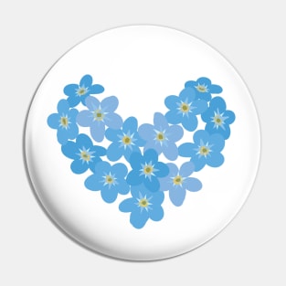 Forget Me Not Pin