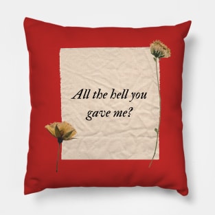 My tears ricochet Taylor Swift folklore lyrics Pillow