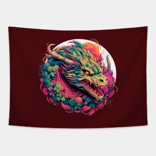 Fantasy Kingdom Dragon Tapestry