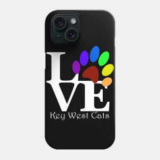 LOVE Key West Cats Phone Case